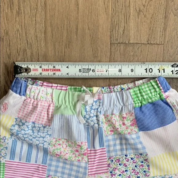 NWT Polo by Ralph Lauren Pastel Patchwork Cotton Shorts Size Large (12-14) - Picture 5 of 6